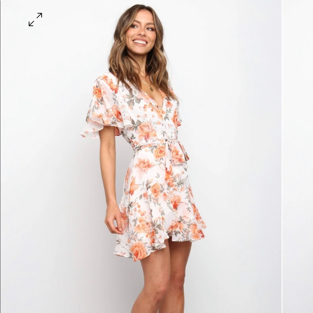 NEW Petal + Pup floral dress with tags attached